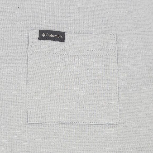 Columbia Cades Cape T-Shirt Tee Top Women Size 1X Light Blue Short Sleeve Pocket - Picture 2 of 7